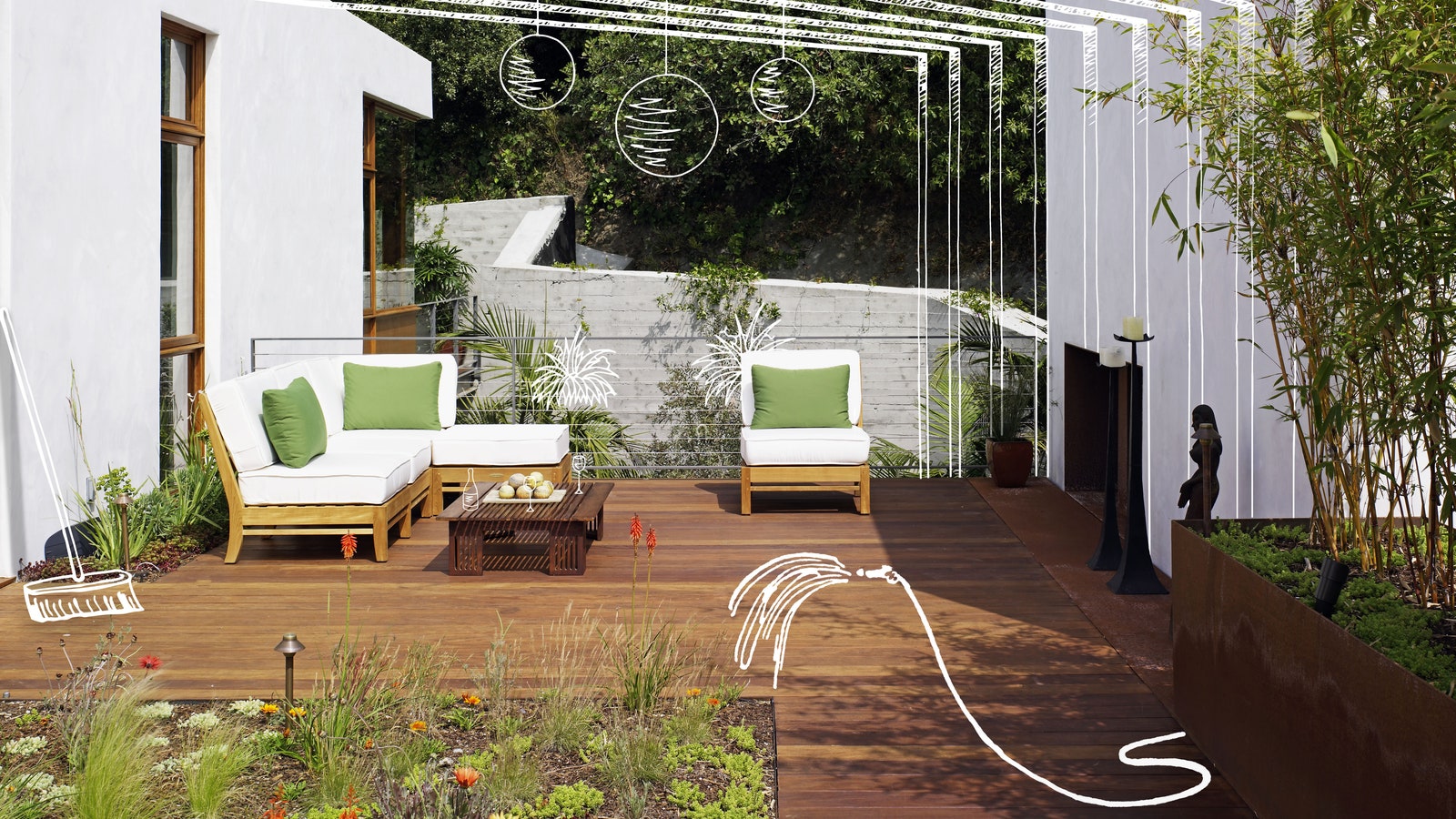 A clean deck is more than an unsullied entertaining space—it KO allergies banishes pests and extends the life of patio.